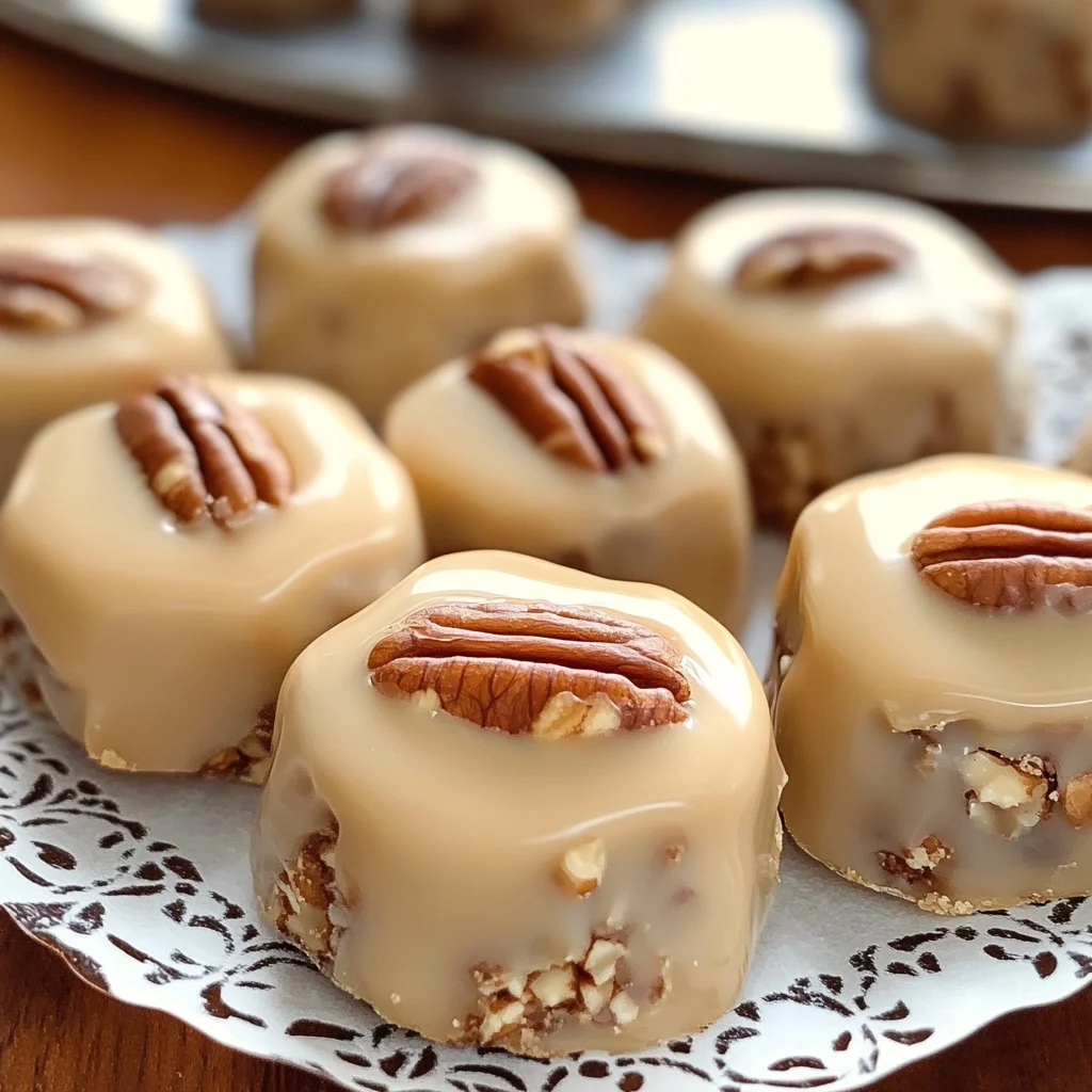 Vanilla Pecan Pralines