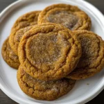 chewy maple pumpkin cookies