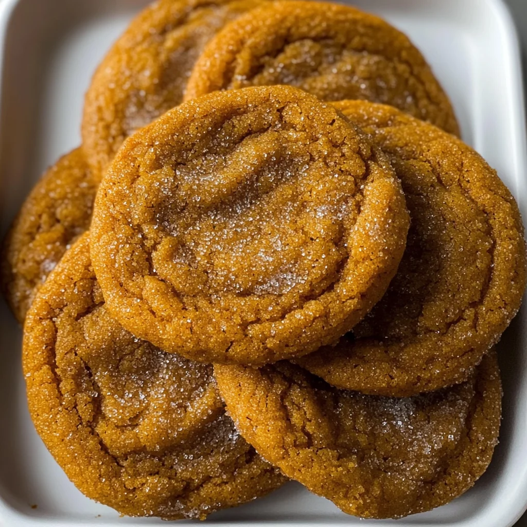 chewy maple pumpkin cookies