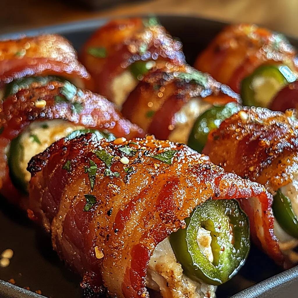 Bacon-Wrapped Jalapeño Chicken Bites