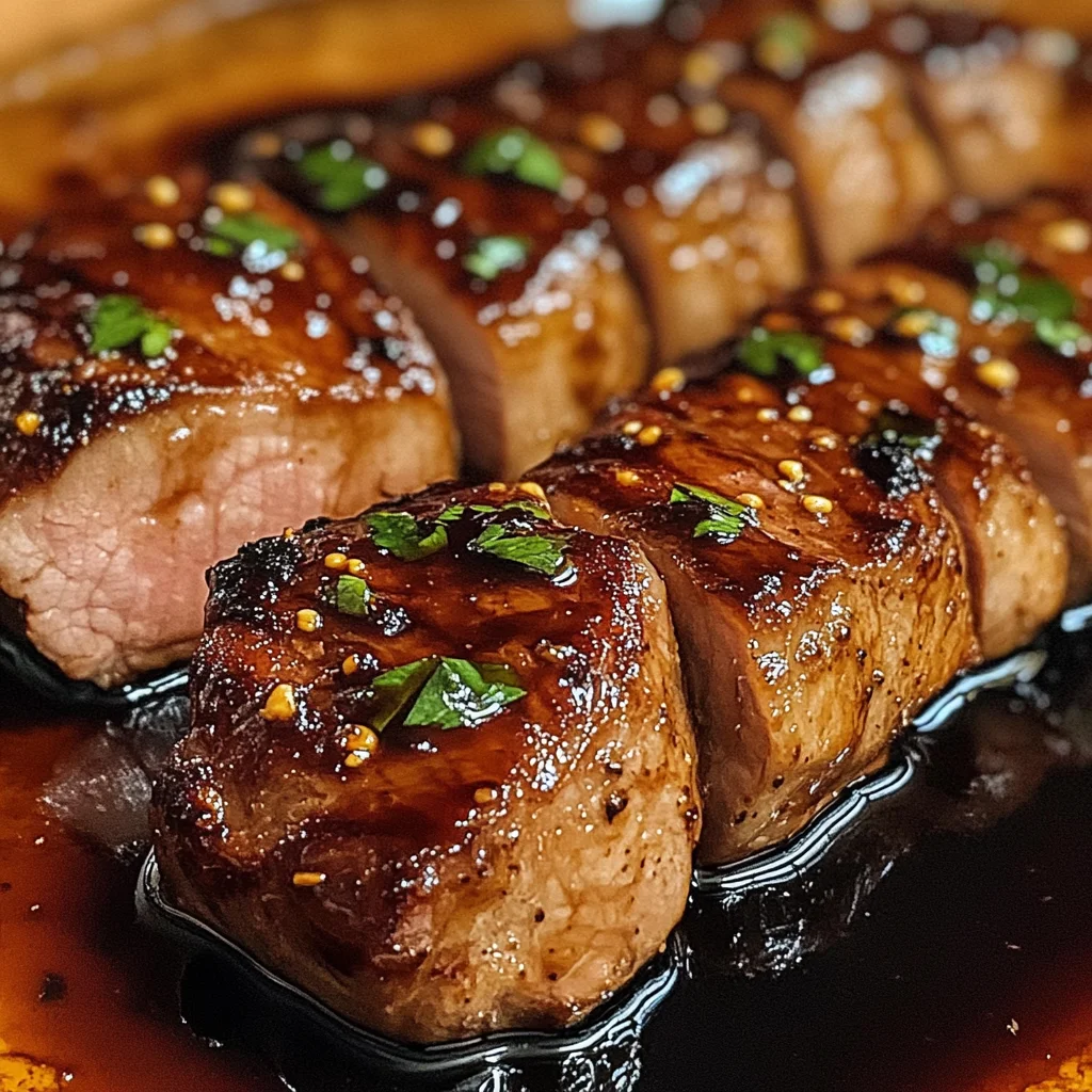 Balsamic–Glazed