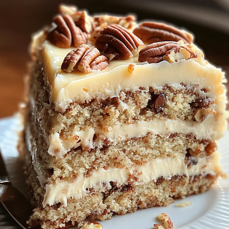 Butter Pecan Bliss Cake: A Toasty, Creamy Dream That’s Pure Comfort in Every Slice