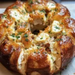 Chicken Alfredo Monkey Bread