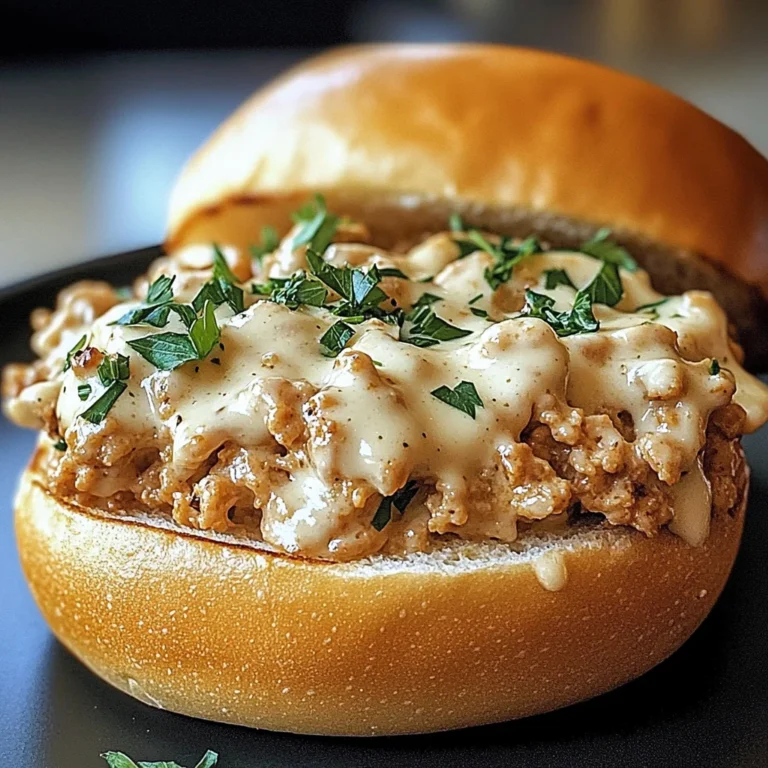 Chicken Alfredo Sloppy Joes: A Delicious Twist on a Classic Favorite