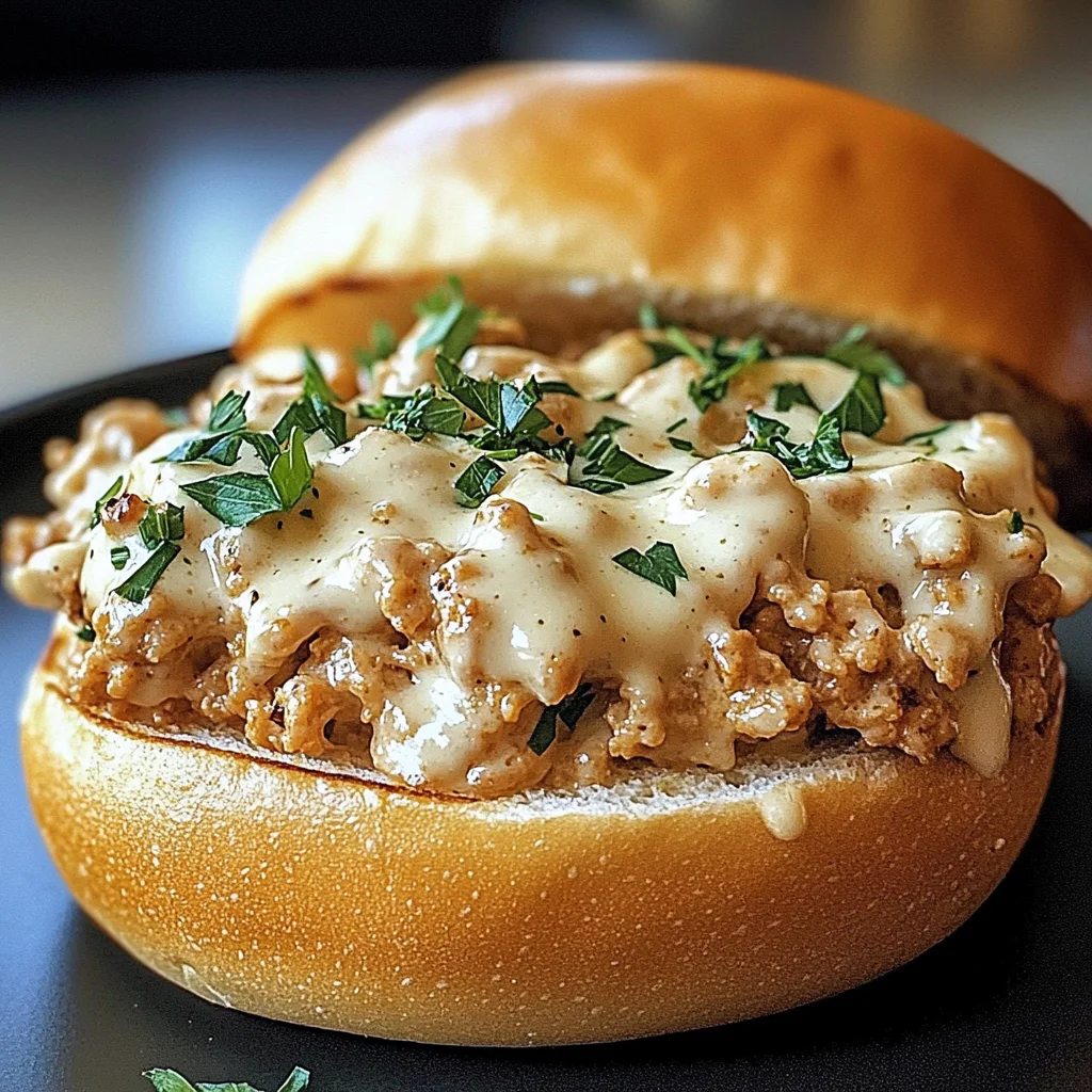 Chicken Alfredo Sloppy Joes: A Delicious Twist on a Classic Favorite