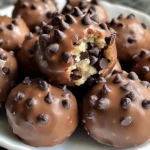 Chocolate Chip Cookie Dough Protein Balls!