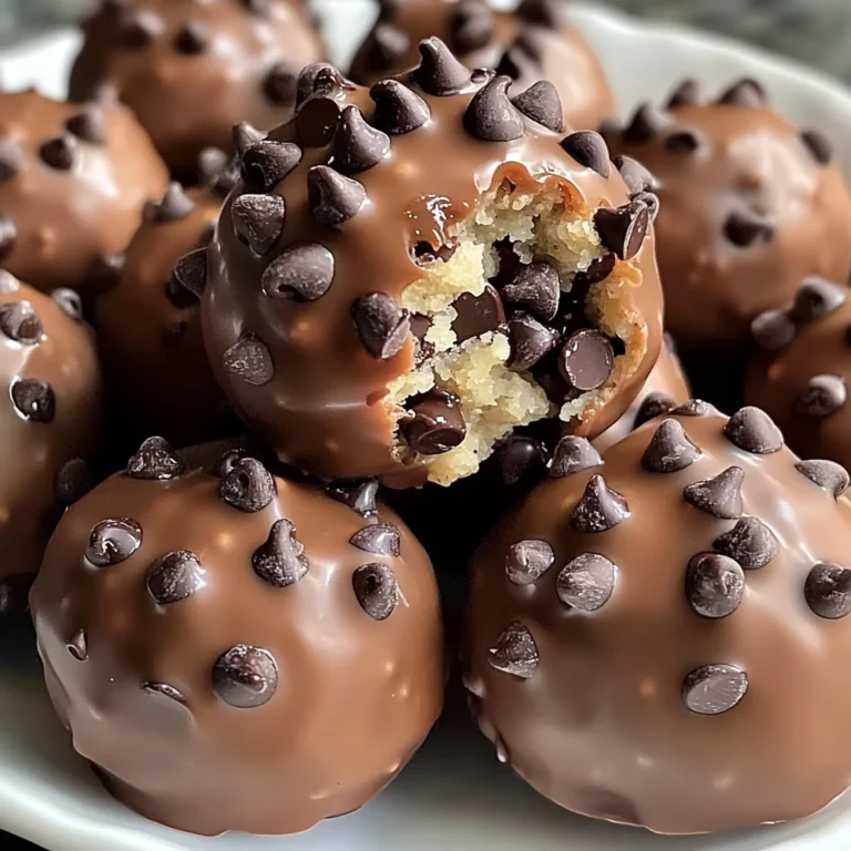 Chocolate Chip Cookie Dough Protein Balls!