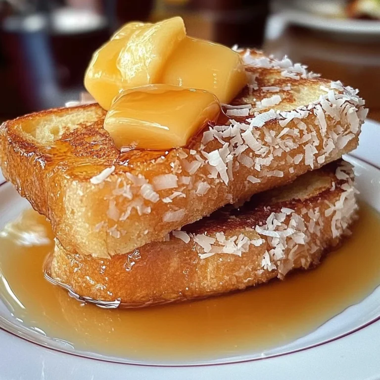 Coconut Crusted French Toast