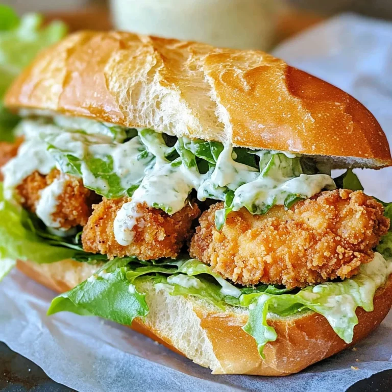 Crispy Chicken Caesar Sandwich
