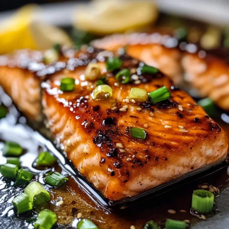 Crispy Honey Garlic Glazed Salmon Recipe