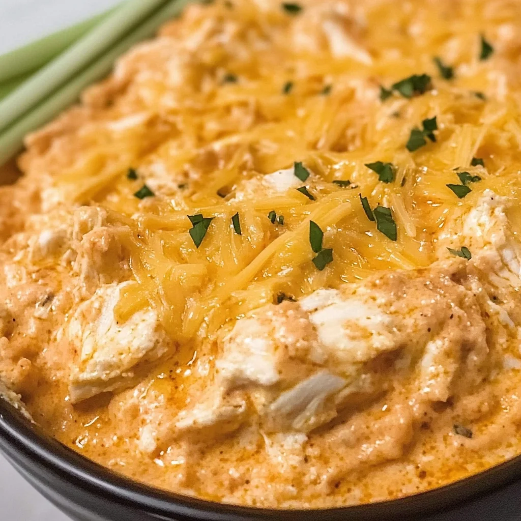 Crockpot Buffalo Chicken Dip Recipe