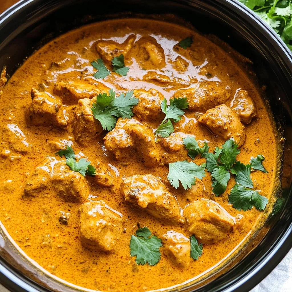 Crockpot Butter Chicken