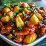 Crockpot Pineapple BBQ Chicken