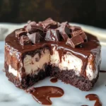 Delicious Brownie Ice Cream Cake