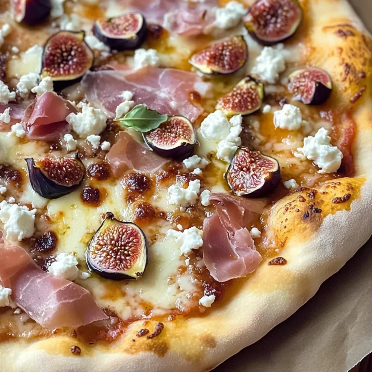 Easy 20-Minute Fig Jam Pizza with Goat Cheese and Prosciutto