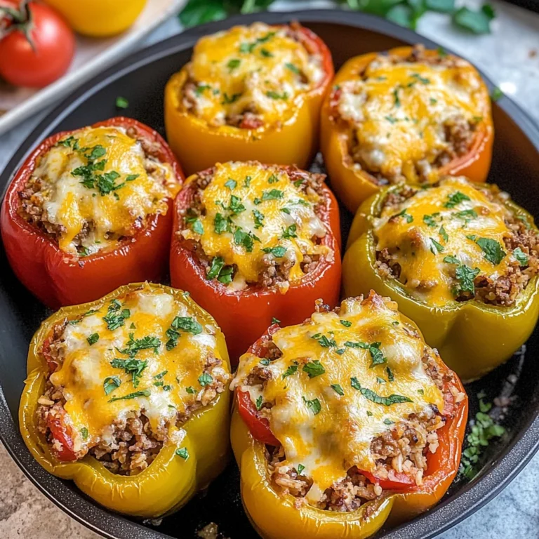 Easy Stuffed Bell Peppers Recipe