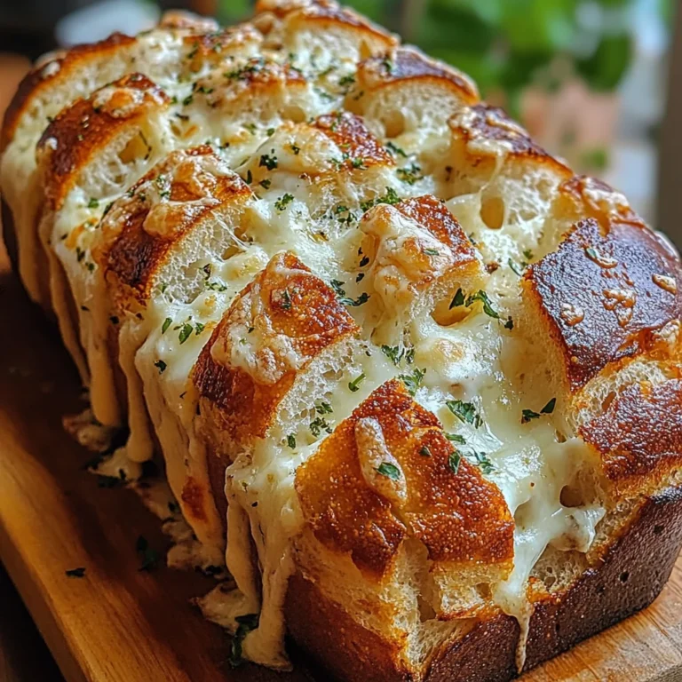 Garlic Parmesan Pull-Apart Bread