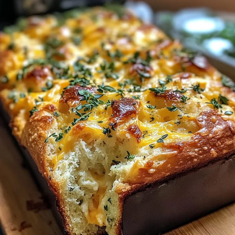 Herb & Cheese Quick Bread