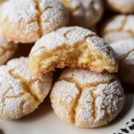 Limoncello Amaretti Cookies