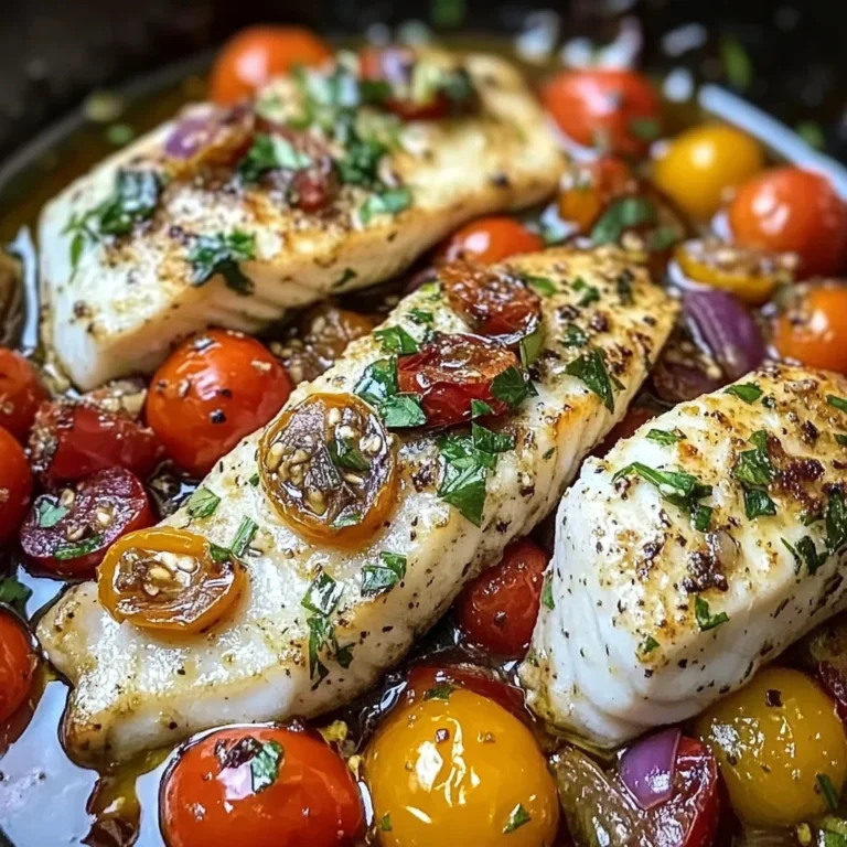Mediterranean Baked Fish