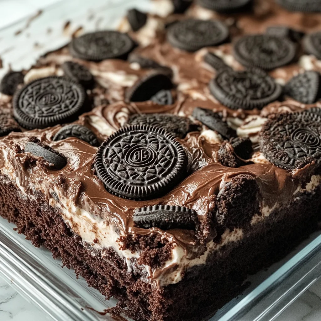 Oreo Dump Cake