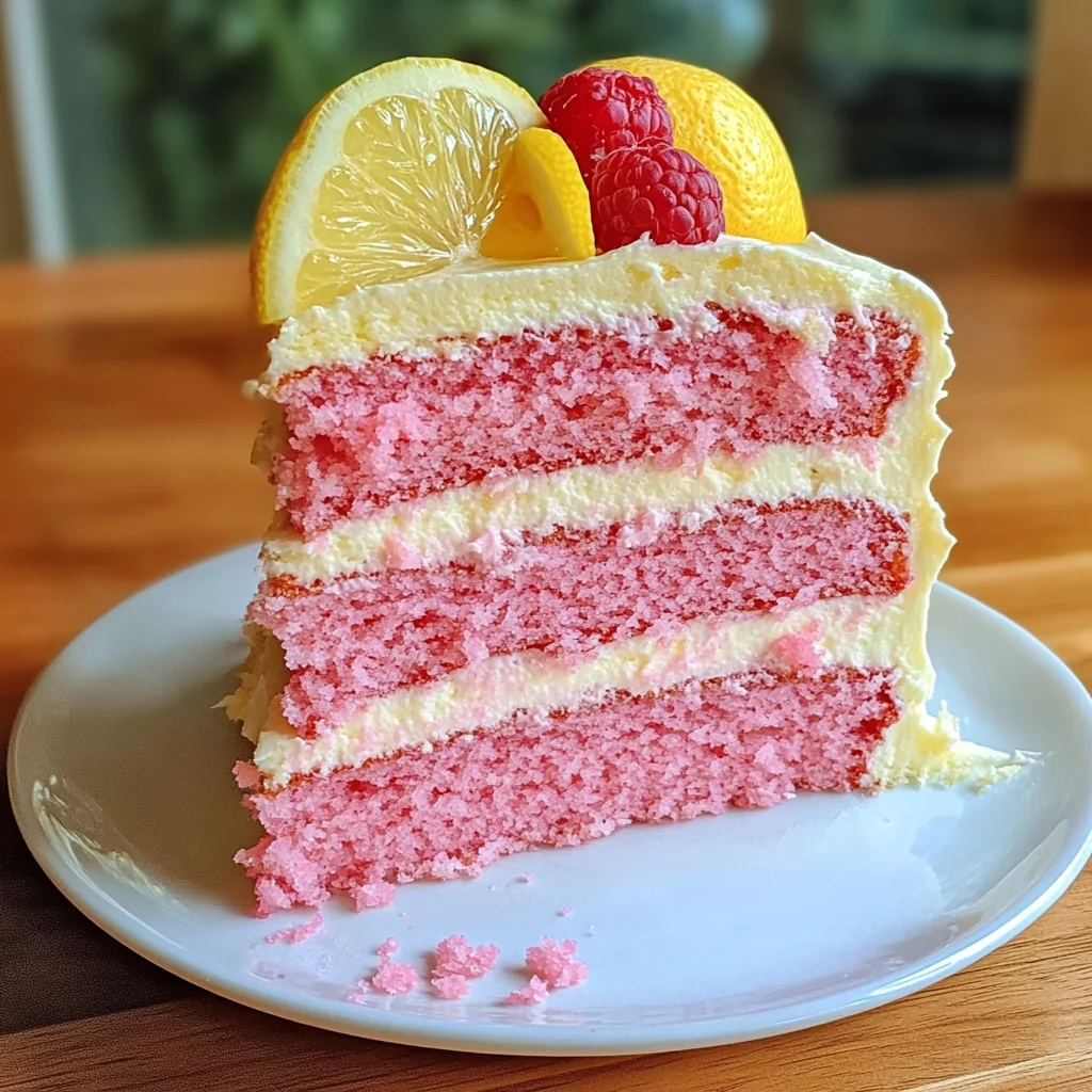 Pink Lemonade Cake