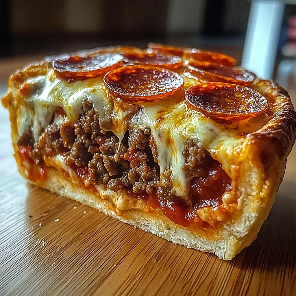 Pizza Burger Pie: A Delicious Twist on Classic Flavors