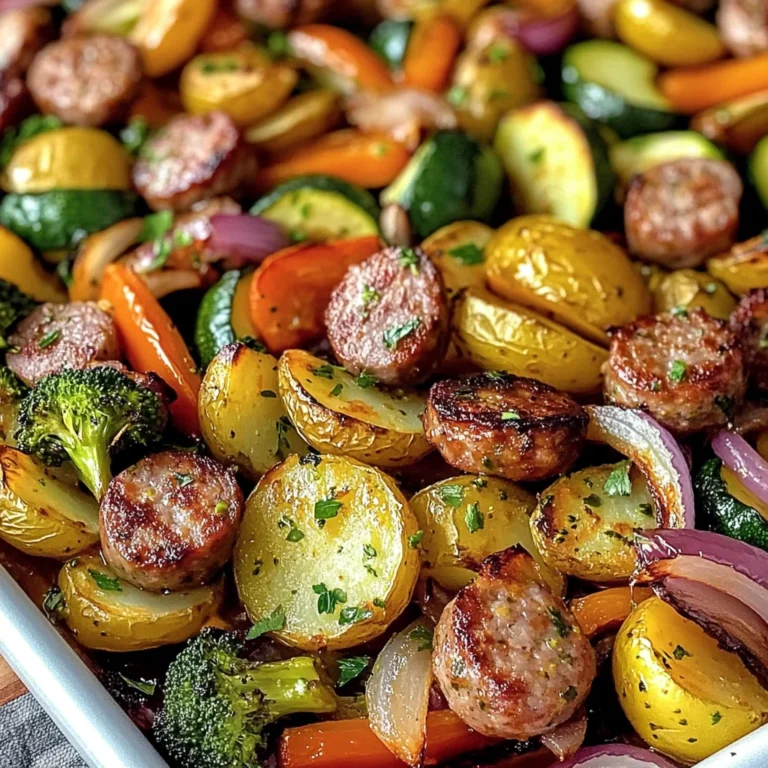Sheet Pan Sausage & Veggies: An Incredible Ultimate Recipe