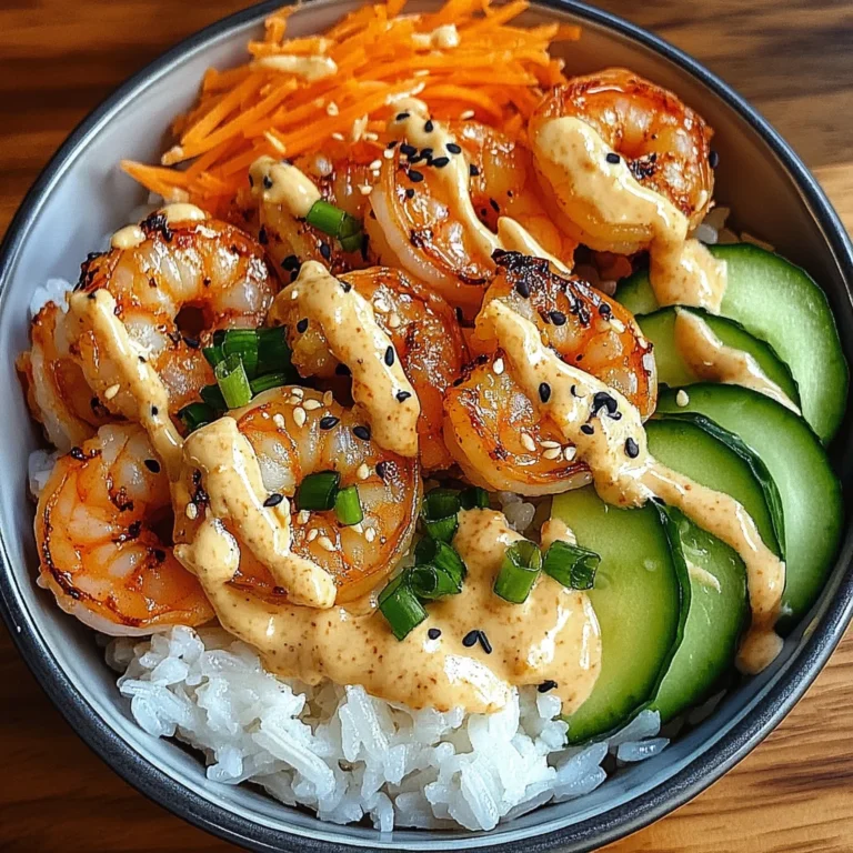 Shrimp Rice Bowls with Spicy Mayo