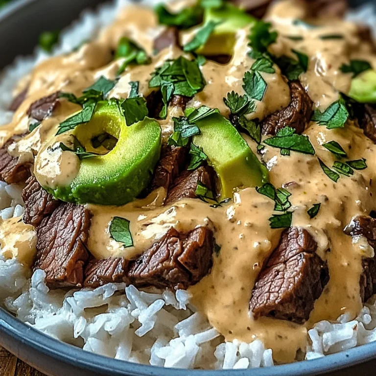 Steak Queso Rice