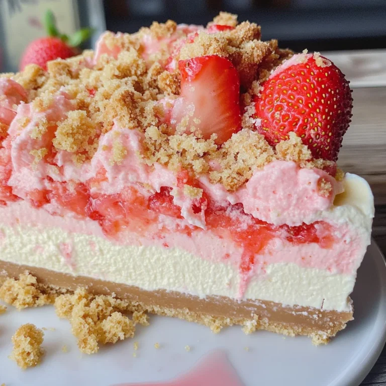 Strawberry Crunch Cheesecake
