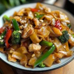 Street Style Thai Drunken Noodles
