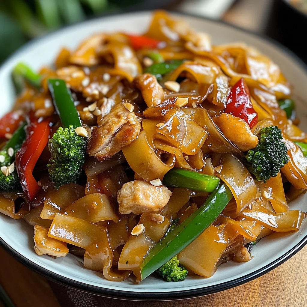 Street Style Thai Drunken Noodles