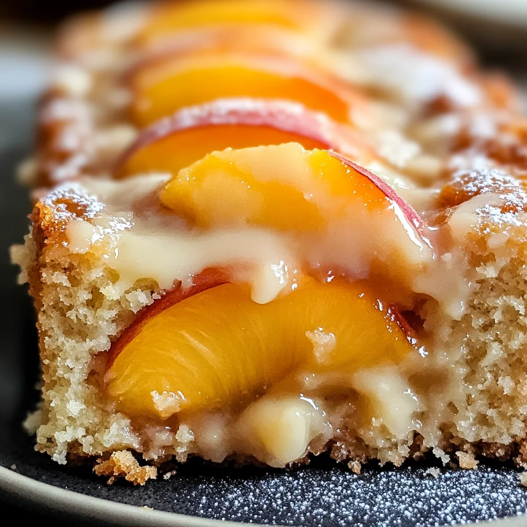 Summer Peach Cake