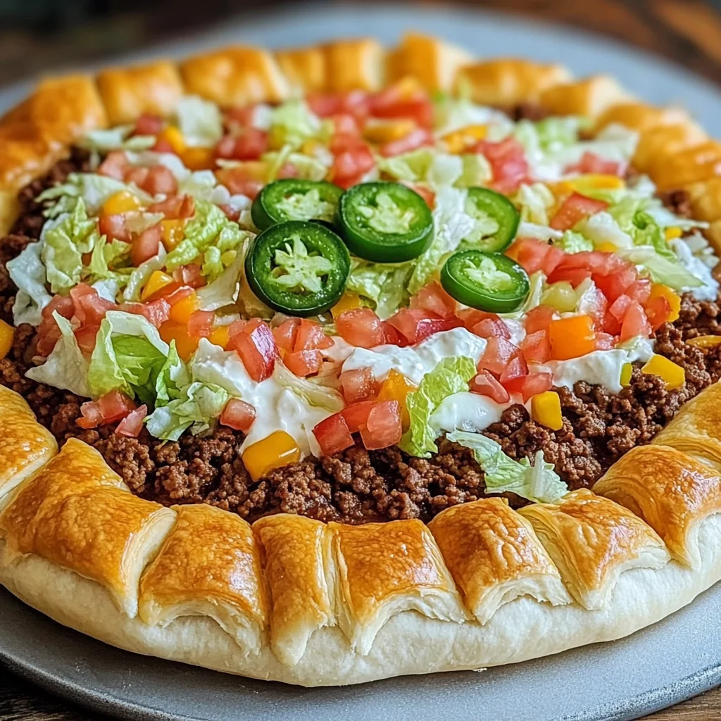 Taco Pizza Appetizer: A Delightful Fusion of Flavors