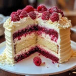 White Chocolate Raspberry Dream Cake – Sweet Easy Recipes Style