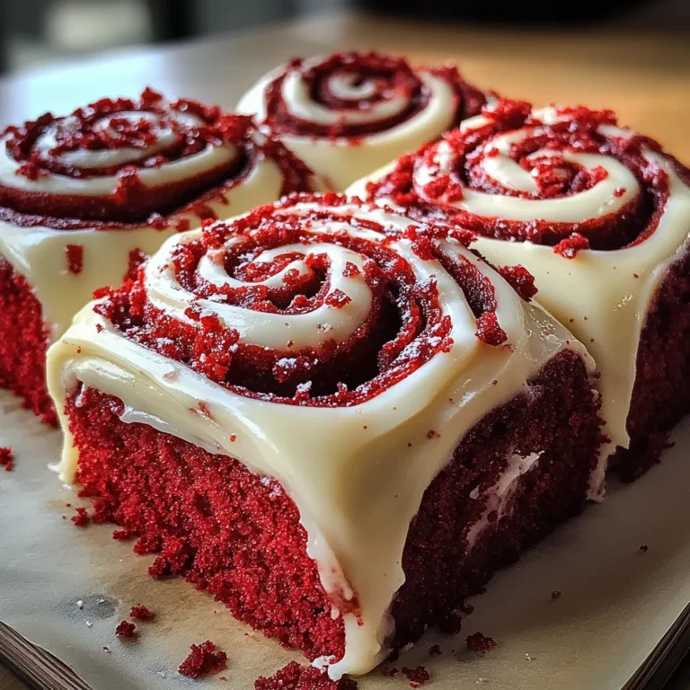 ed Velvet Cinnamon Rolls: A Decadent Twist on a Classic