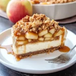 Apple Crisp Cheesecake