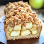 Apple Crisp Cheesecake Bread