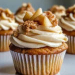 Apple Crisp Cupcakes