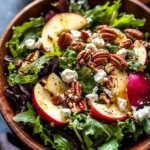 Autumn Harvest Honeycrisp Apple and Feta Salad