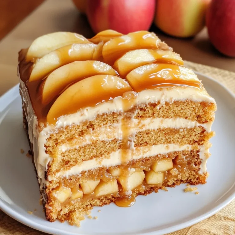 Caramel Apple Cake