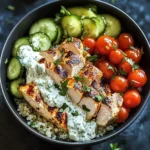 Chicken Tzatziki Bowls