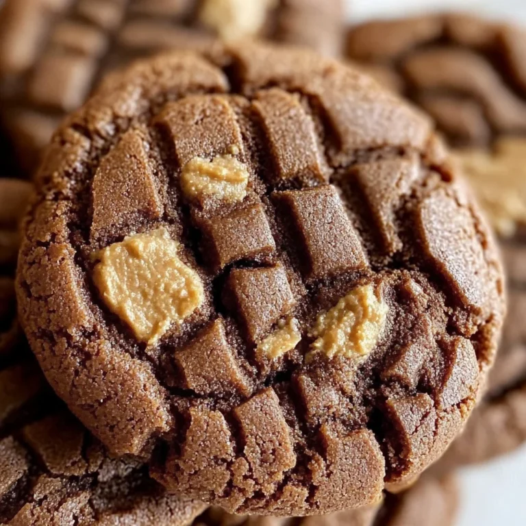 Chocolate Peanut Butter Cookies
