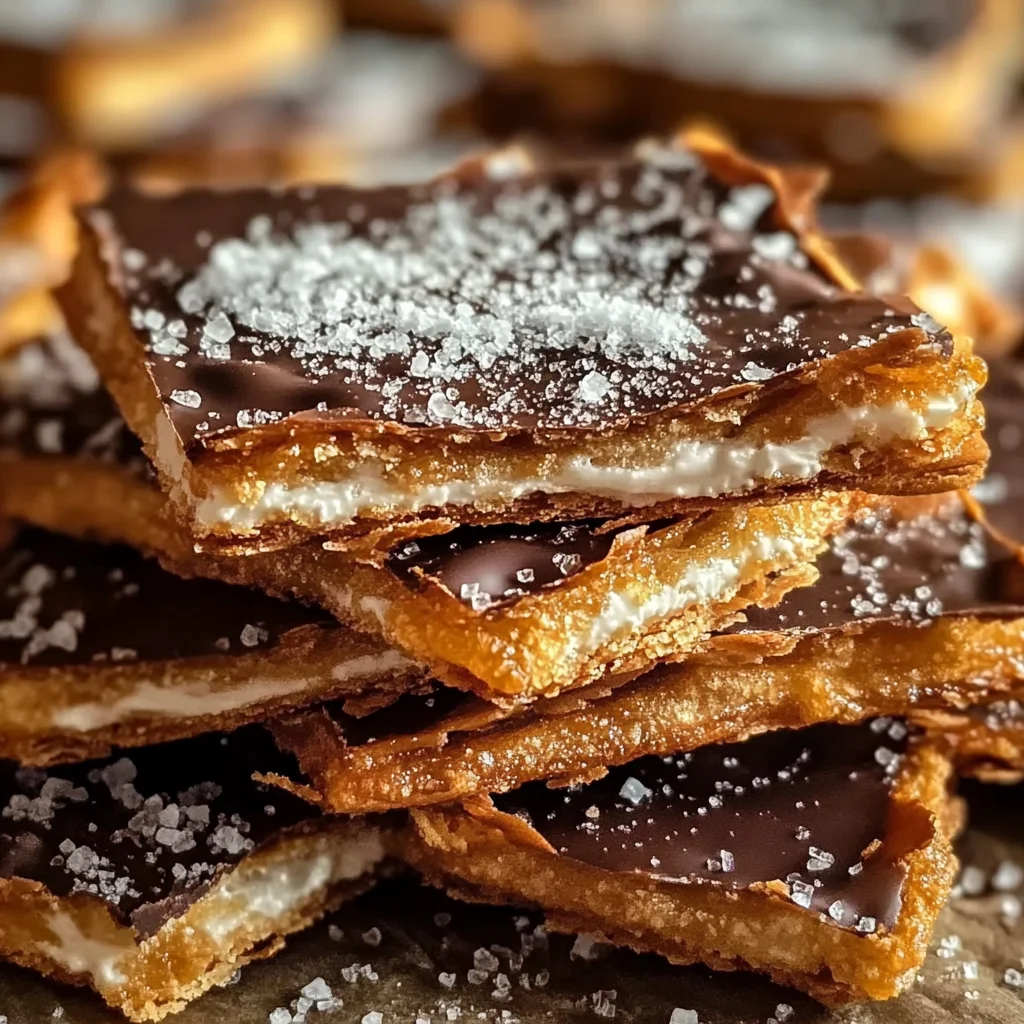 Churro Saltine Toffee