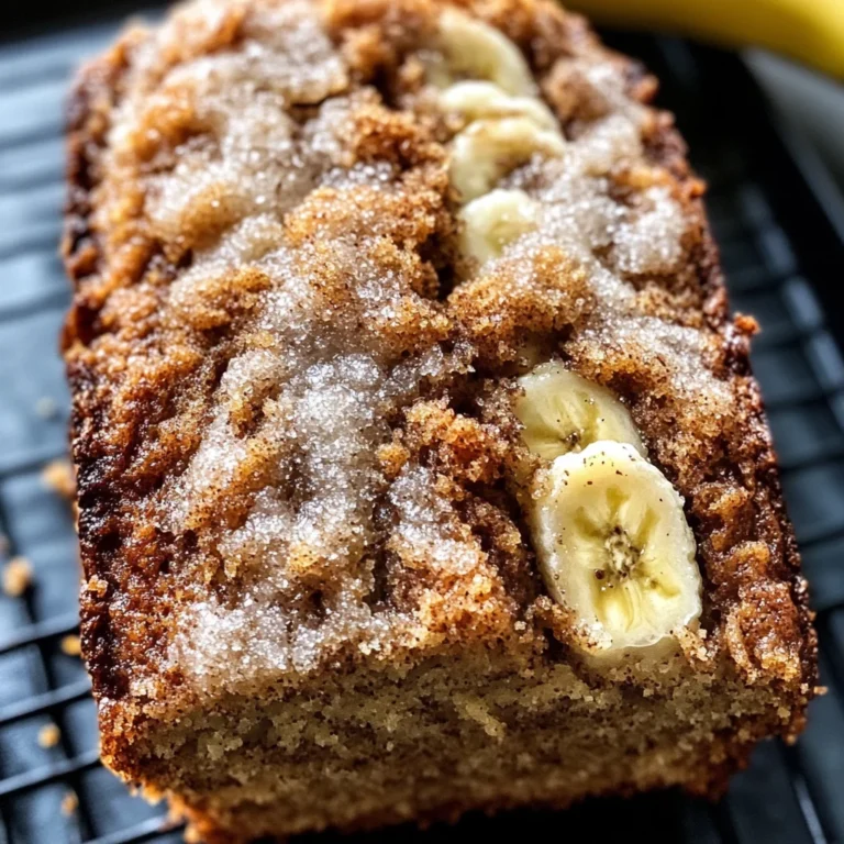 Cinnamon Banana Bread