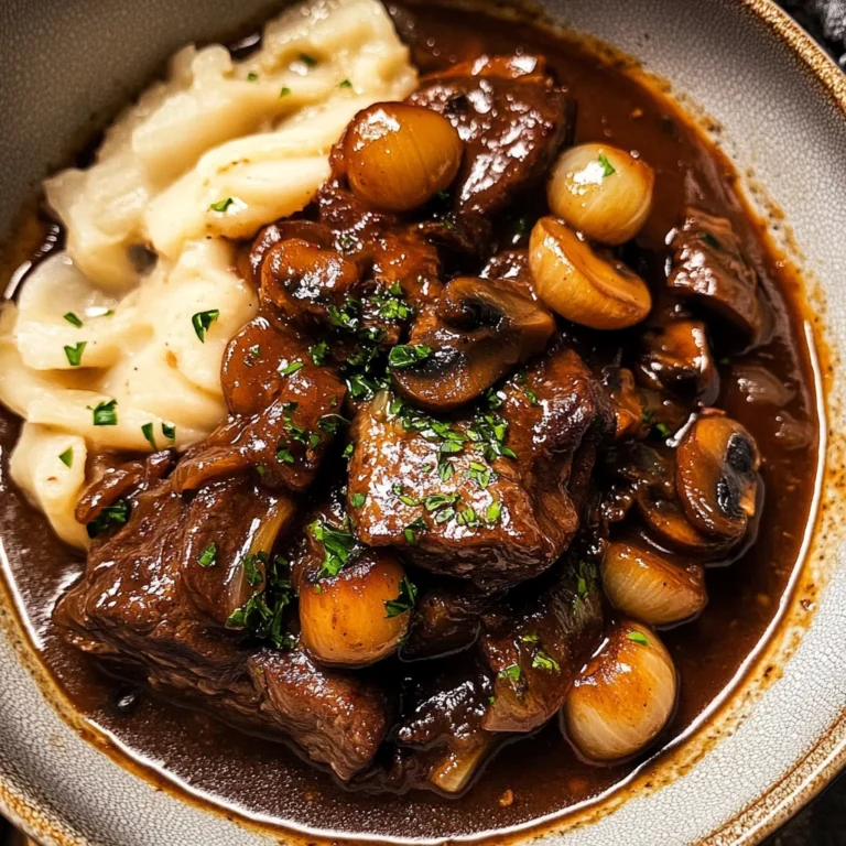 Classic Beef Bourguignon Recipe