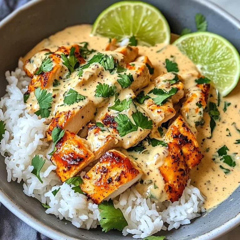 Creamy Coconut Chicken with Rice