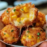Crispy Corn Cheese Bites