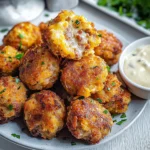 Crispy Hashbrown Sausage Bites